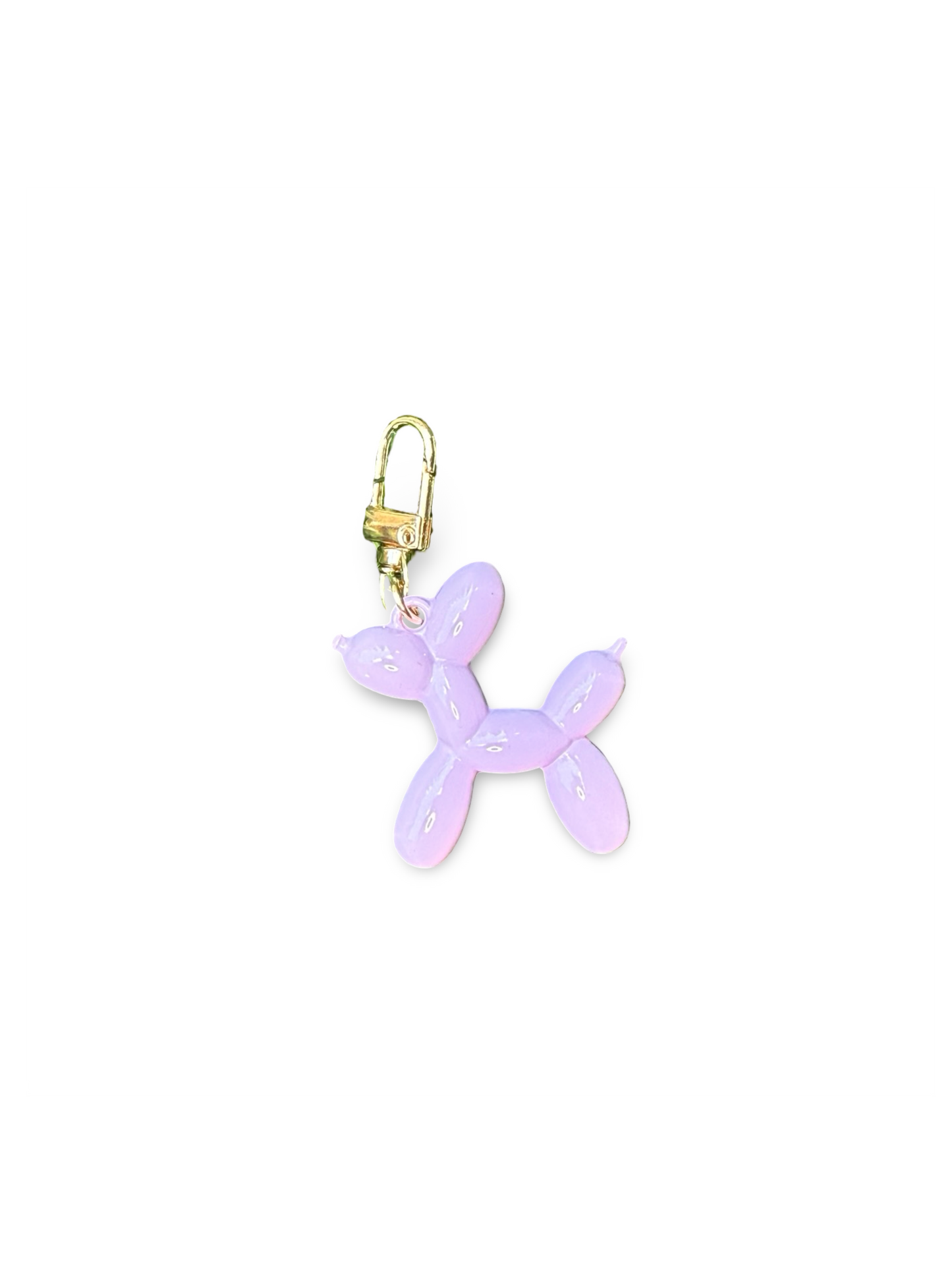 Lavendar Balloon dog Charm