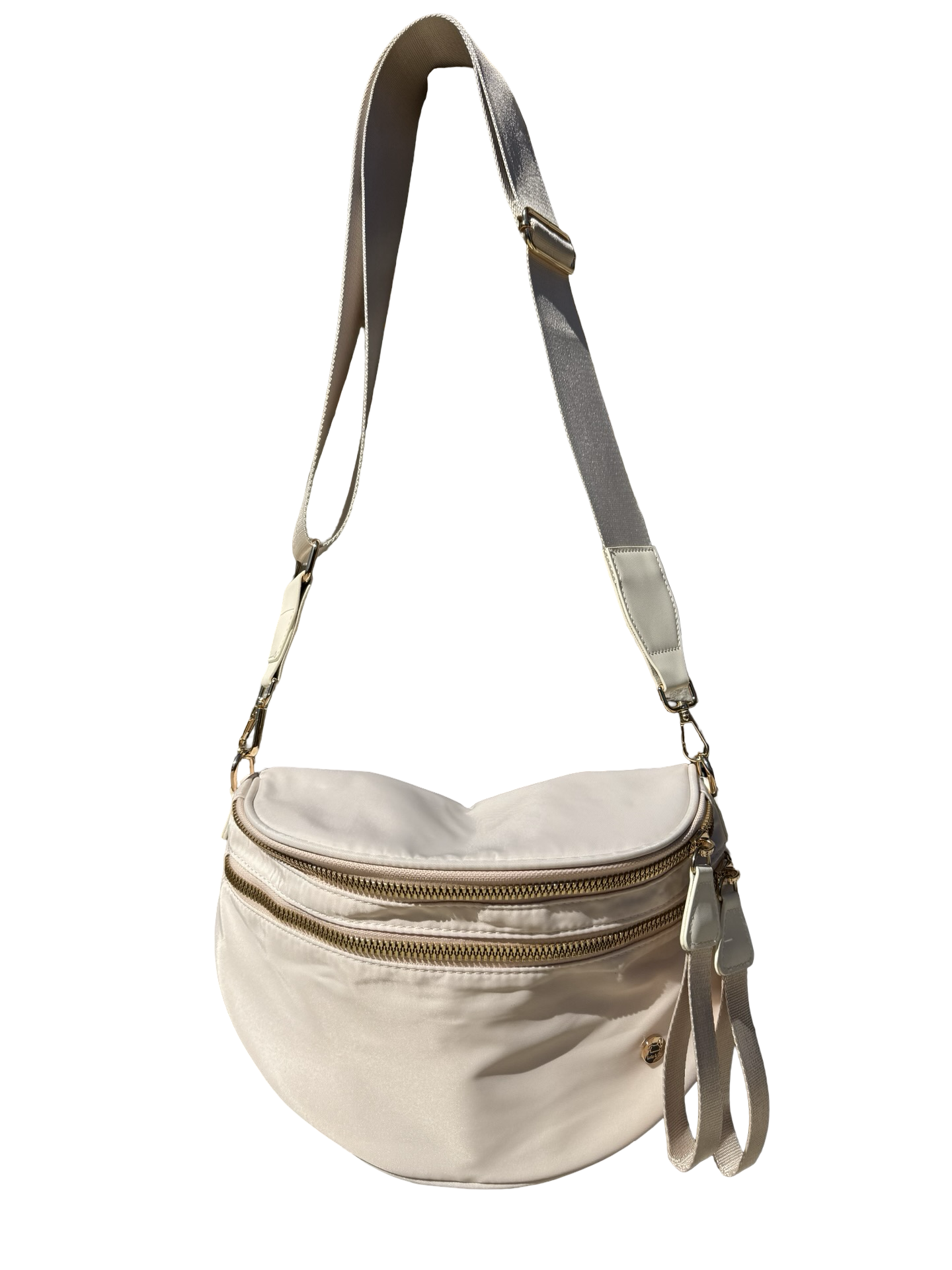 Solid Beige crossbody