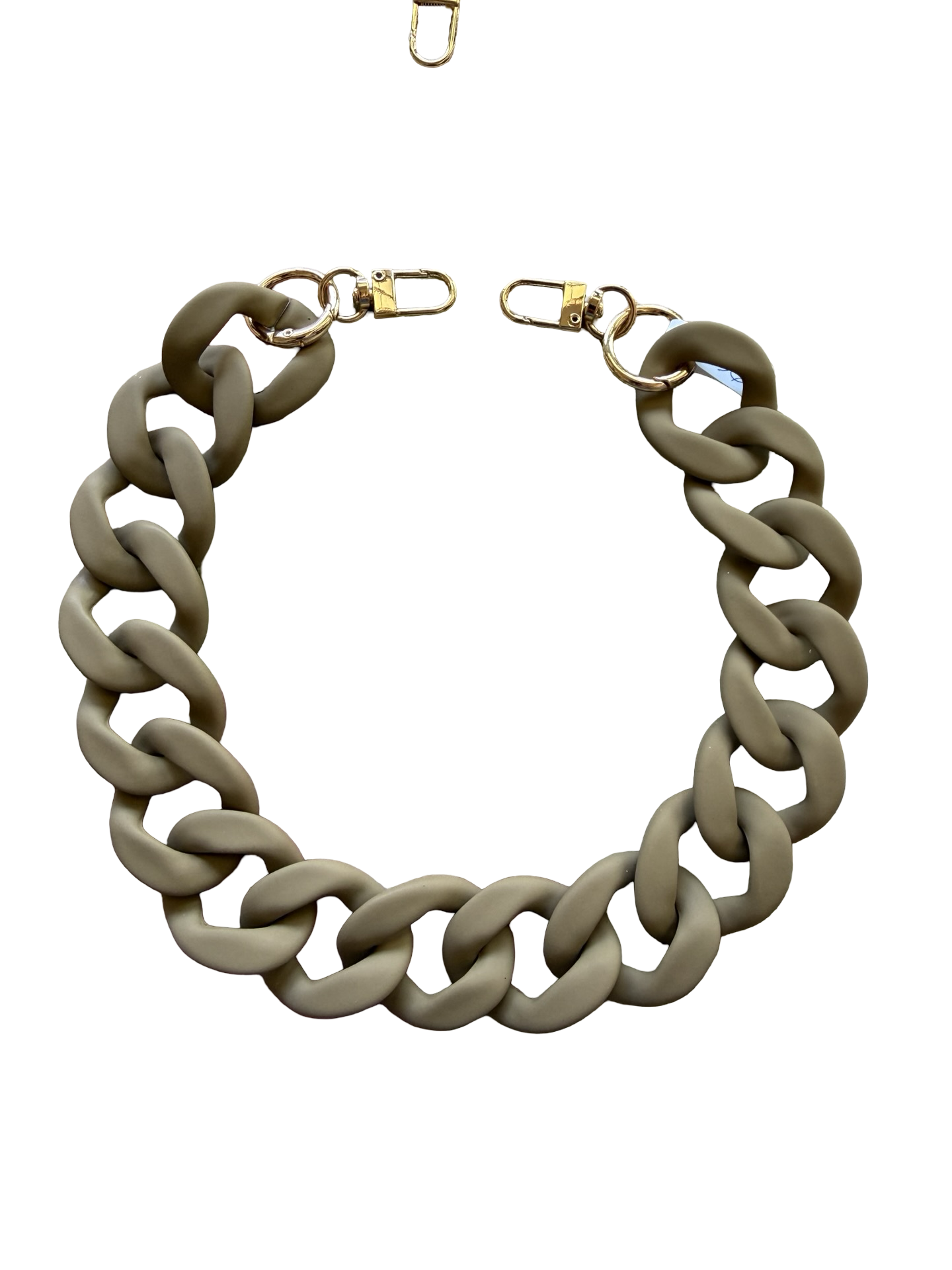 Matte brown flat link