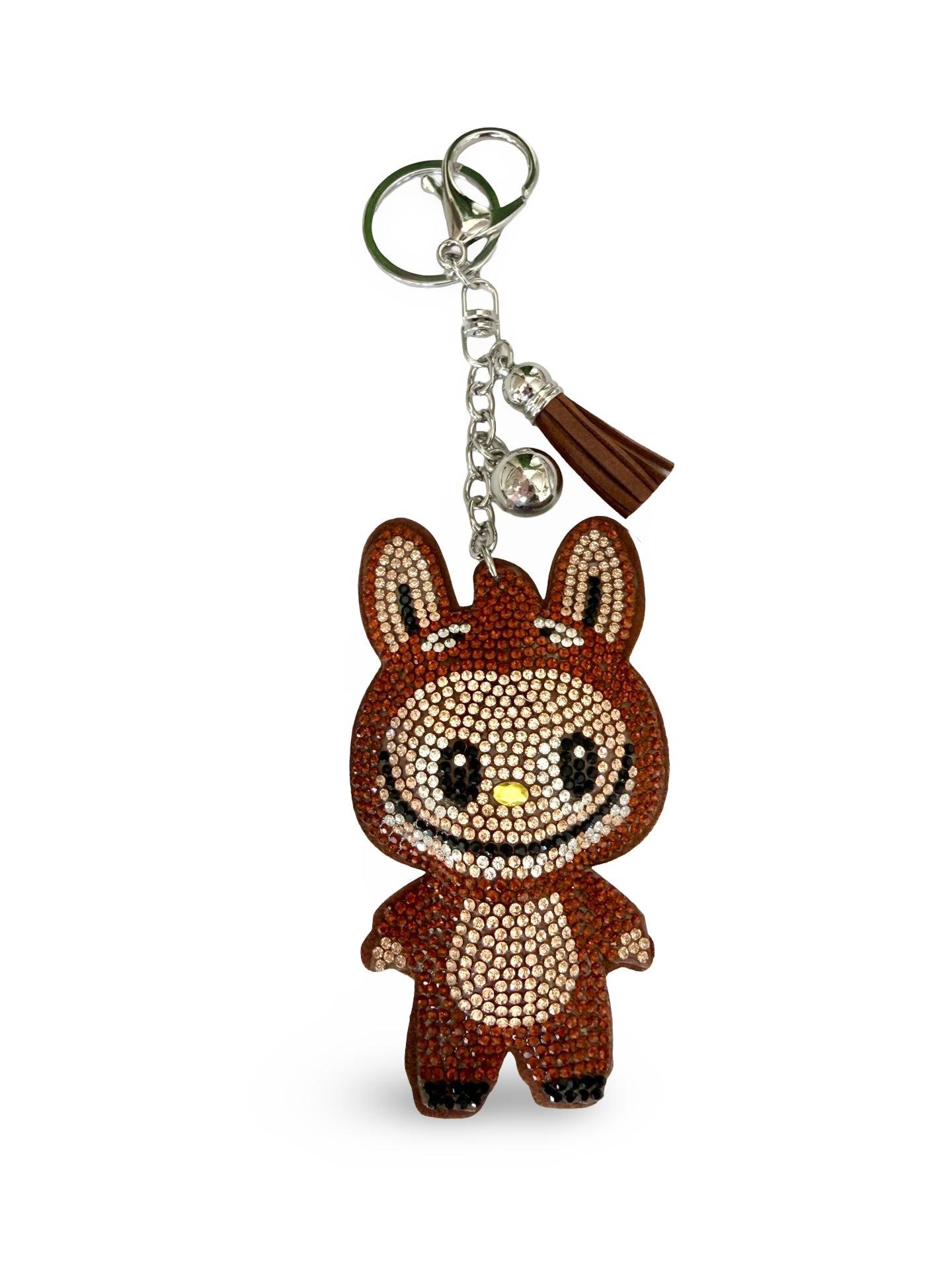 Brown Labubu charm