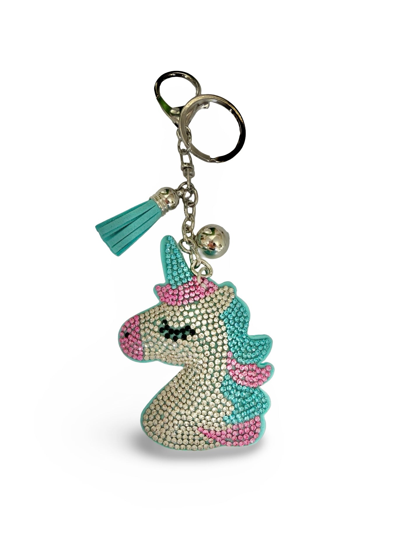 Pink and Blue Unicorn charm