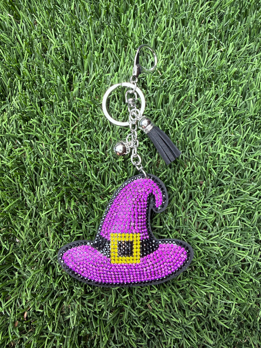 Purple witch hat