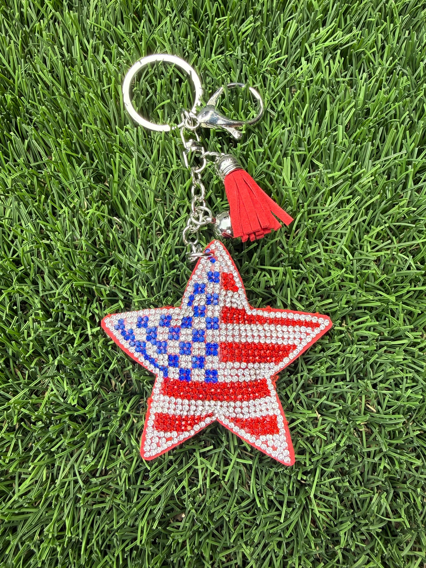 American flag star