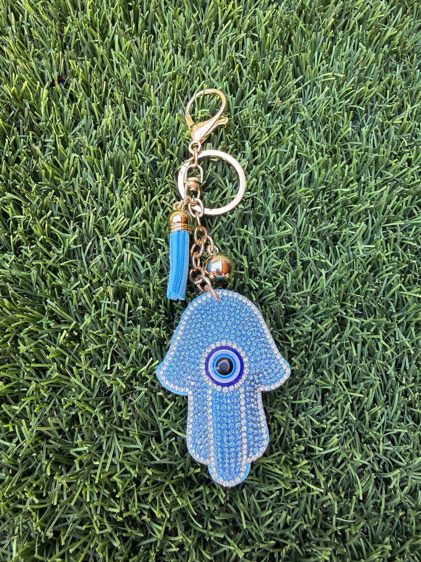 Light blue Hamsa