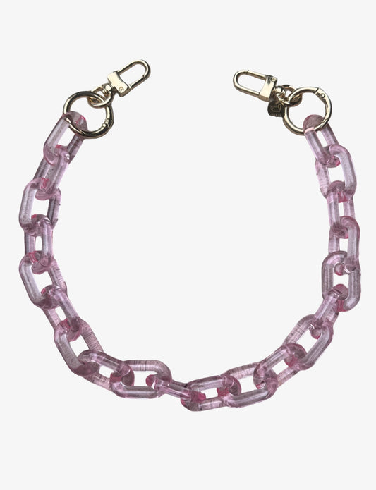 Baby pink chain link