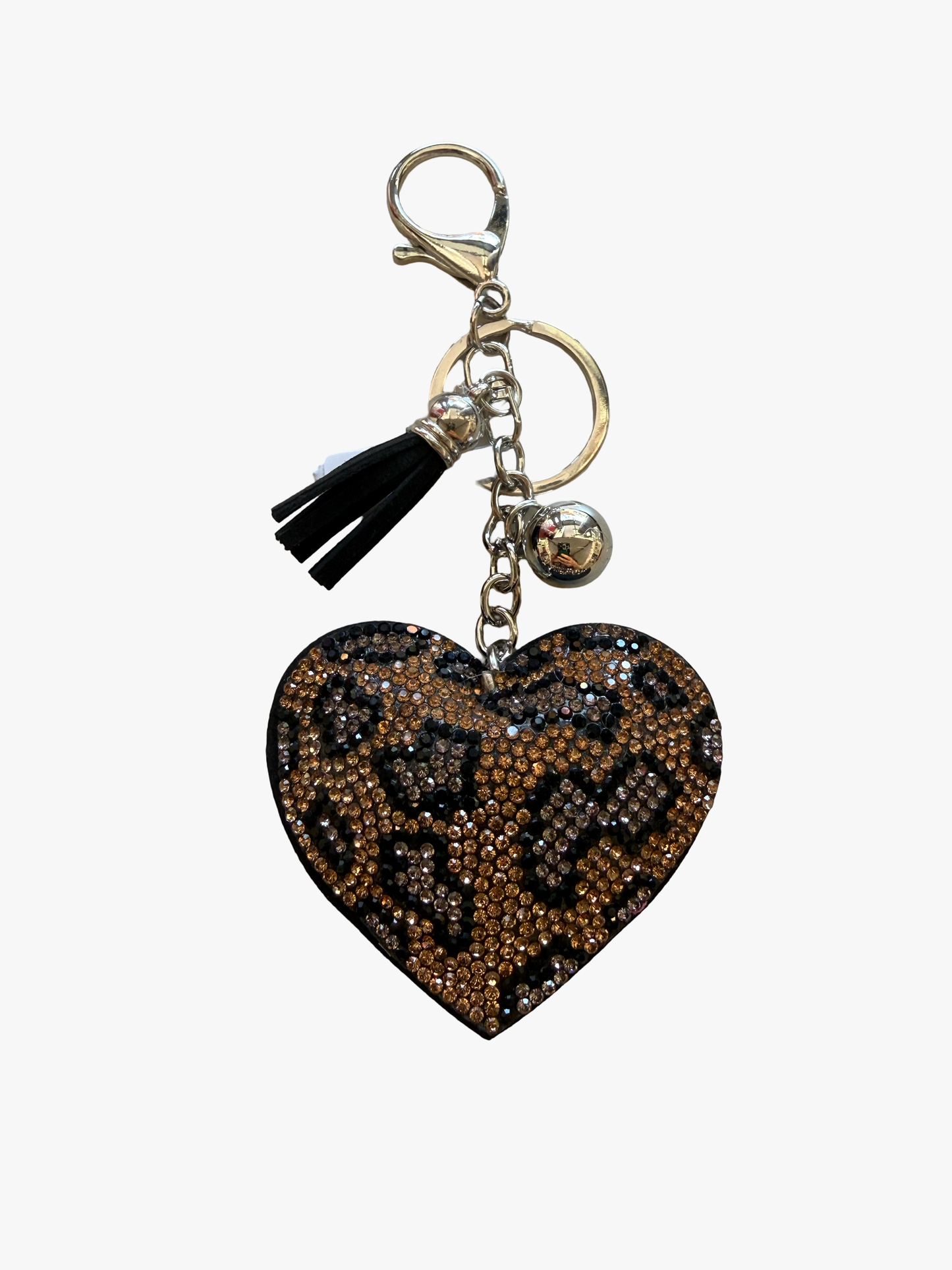 Brown leopard heart