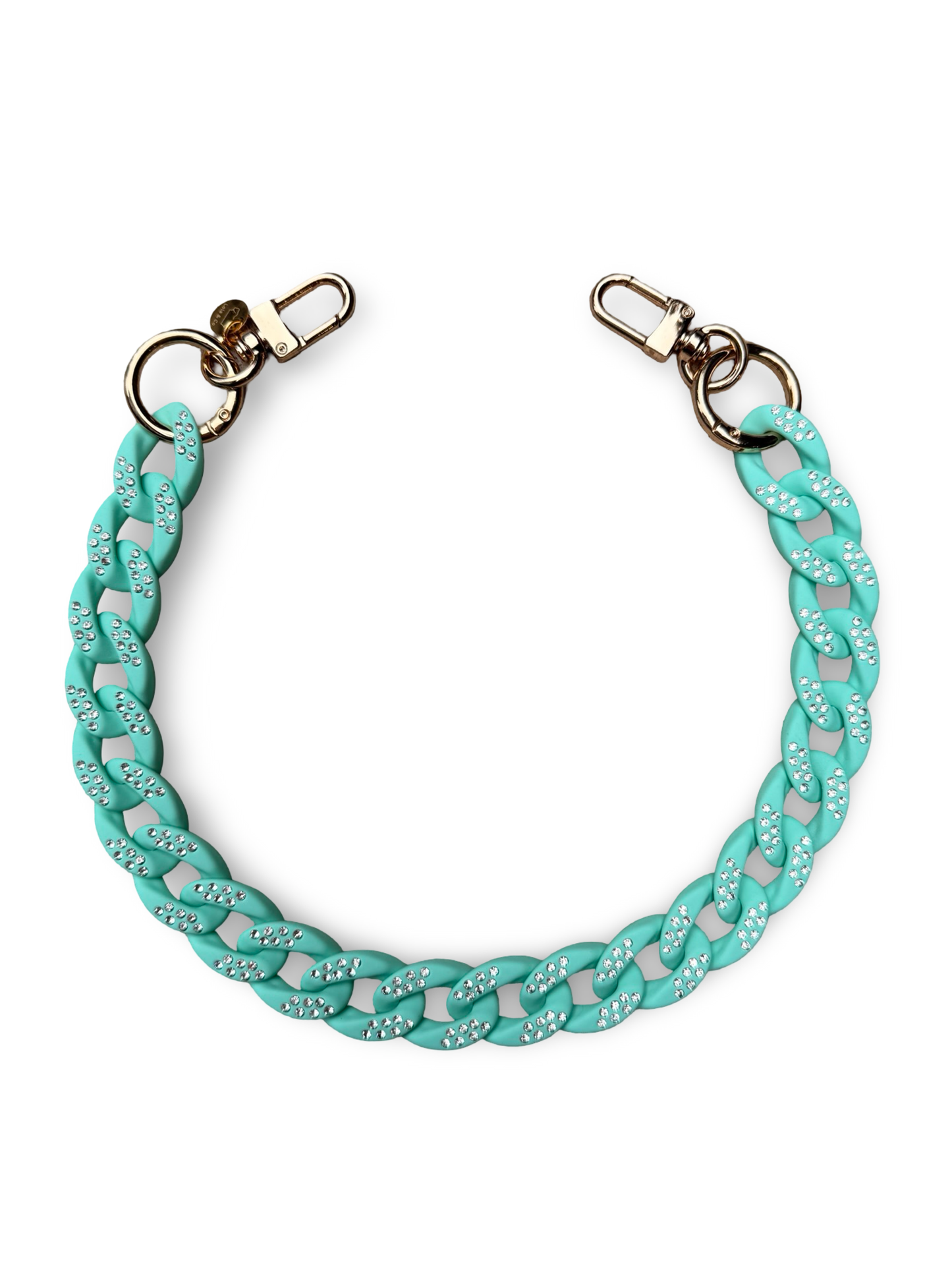 Sea foam Matte Glimmer mini chain