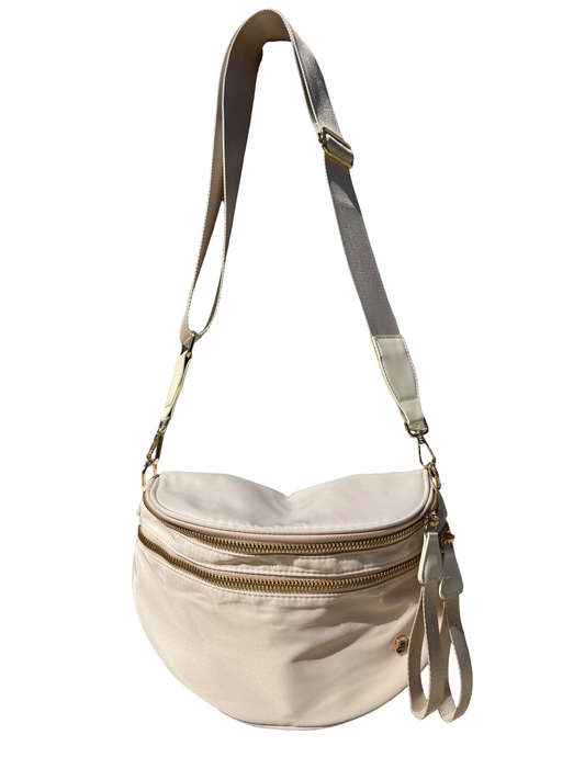 Solid Beige crossbody