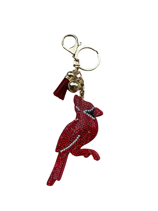 Red Cardinal charm
