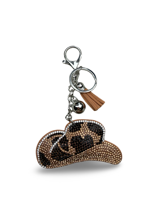 Brown and Black Cowboy hat