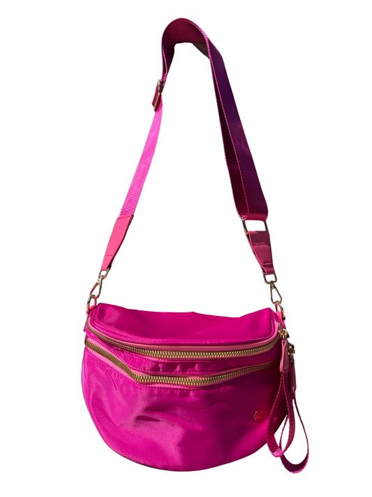 Fuchsia crossbody