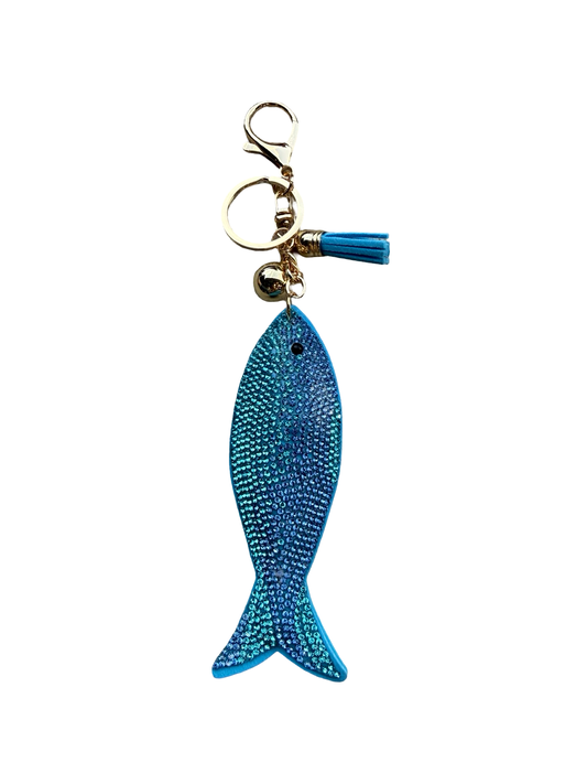 Blue Fish Charm