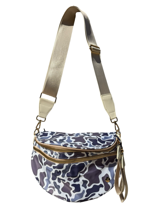 Light camo crossbody