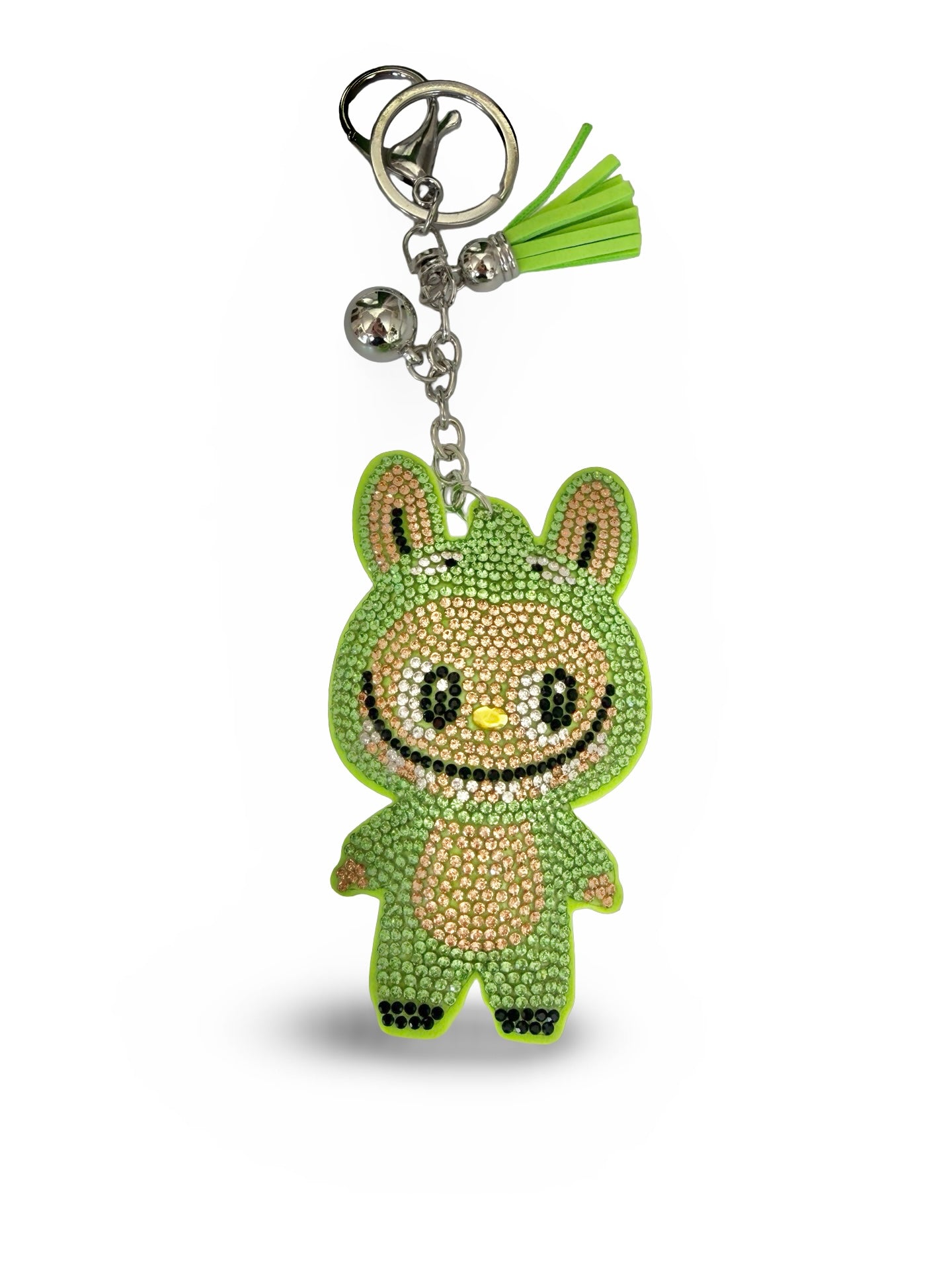 Green Labubu charm