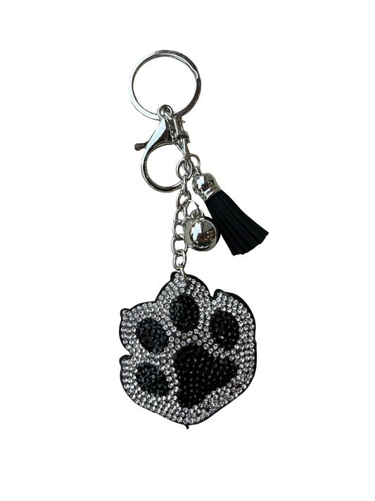 Black Kitty Paws charm
