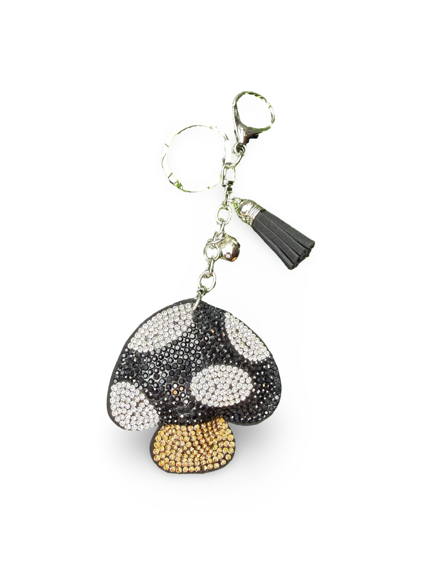 Black magical mushroom